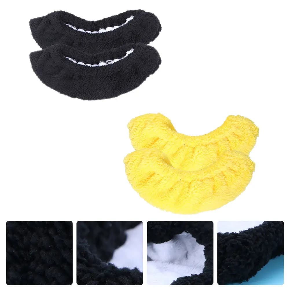 2Pairs Kids Skate Blades Covers Elastic Thick Water Absorption Protection for Hockey Figure Ice Skating Blades Guards