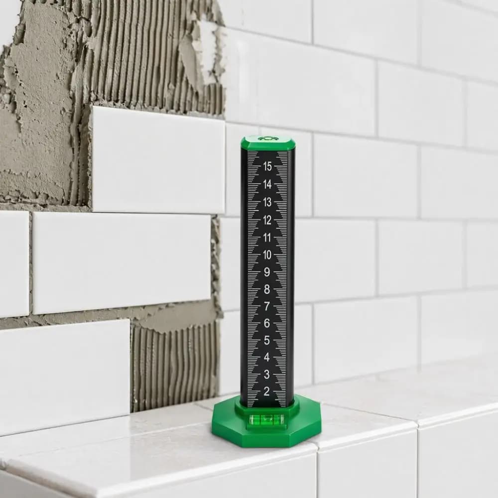 Professional Brick Laying Ruler Magnetic Easy Installation Ceramic Tile Positioning Scale Marking Scales Level Wall Tile Laying