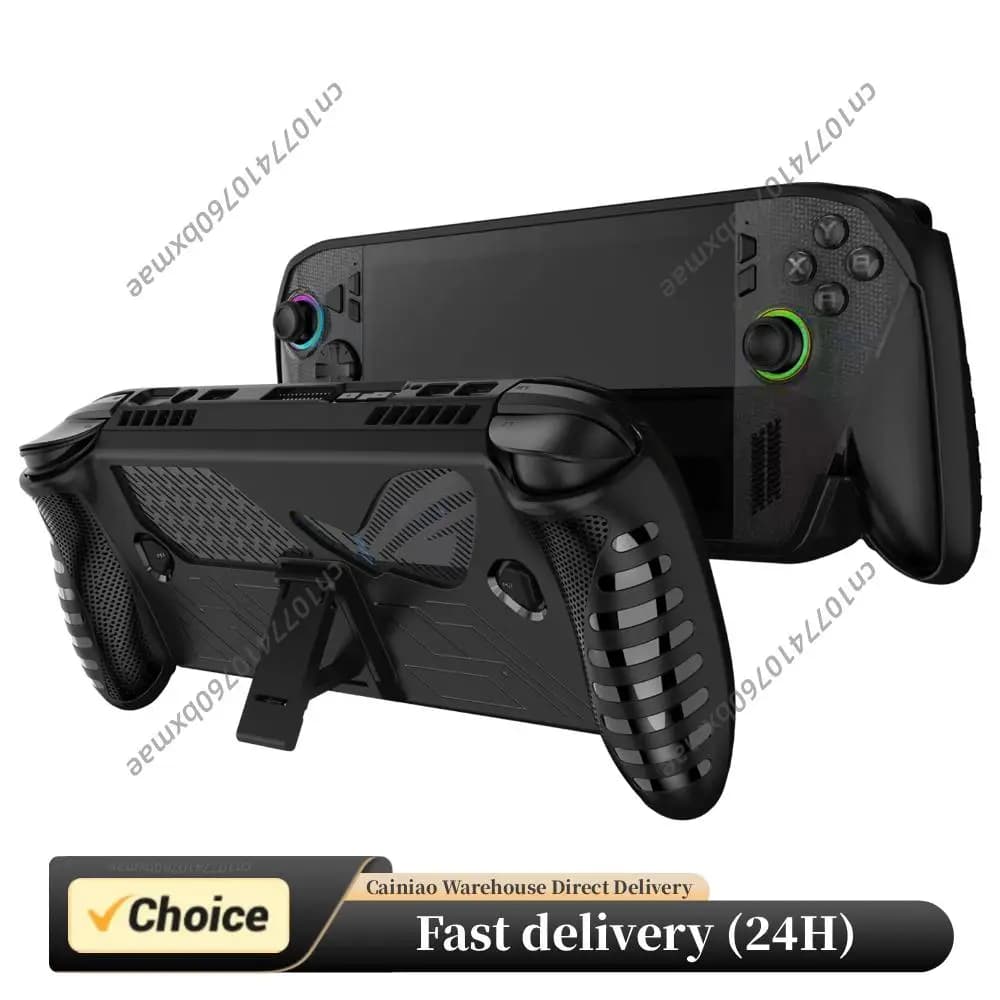 Custodia protettiva in TPU con supporto per console di gioco ROG XBOX Ally/ROG XBOX Ally X, anti-caduta, antiscivolo, accessori gaming