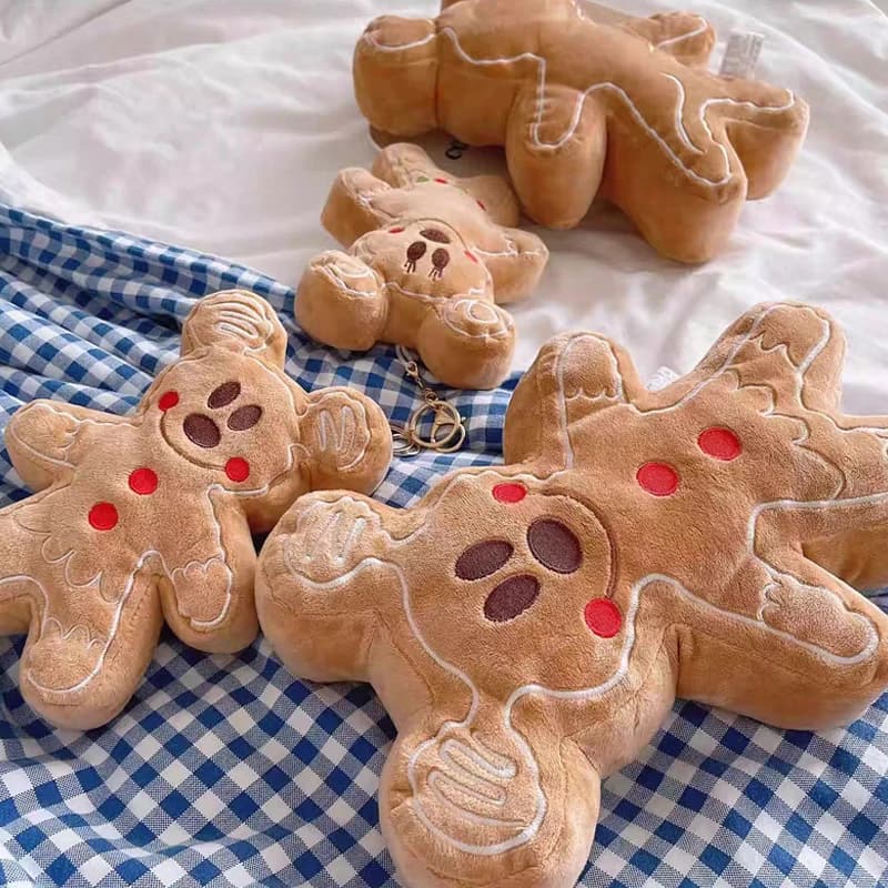 22/50cm Disney Mickey Mouse Minnie Cookie Plush Toys Anime Cute Cartoon Pillow Dolls Kawaii Stuffed Gift for Children Christmas