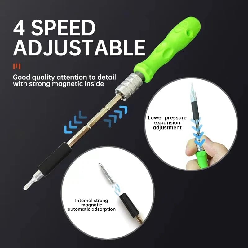 32-in-1 Mini Screwdriver Bit Set Magnetic Precision Repair Tools Kit