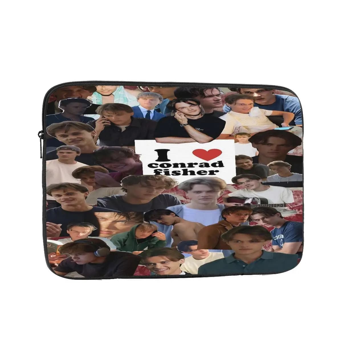 Custodia per borsa per notebook per laptop I Love Conrad Fisher Custodia per computer 12 13 15 17 pollici Custodia antiurto