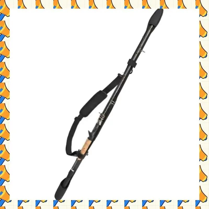 ABYB Borsa portaoggetti regolabile per canna da pesca, borsa protettiva per canna da pesca, adatta per la pesca all'aperto.