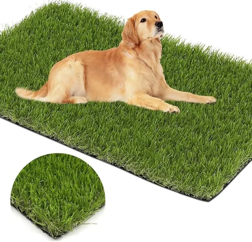 Erba per cani per addestramento al vasino Erba artificiale per cani Cuccioli Cuscinetti per erba finta Forniture per cani di grandi dimensioni Tappeti per lettiera per animali domestici per cuccioli