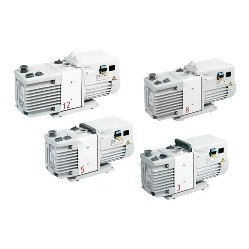 Pompa per vuoto meccanica a due stadi RV8 RV12 per microscopi elettronici, spettrometri di massa e spettroscopia generale dei capelli