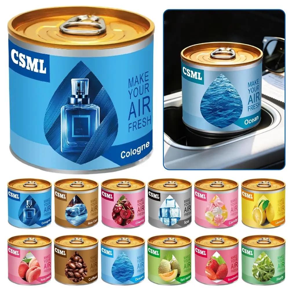 Deodorante per auto solido, profumo di bubble gum, biologico, elimina gli odori, fragranza forte e duratura, per auto e casa