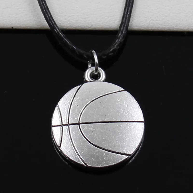 New Fashion Pendant collana da basket a doppia faccia girocollo cavo in pelle nera prezzo di fabbrica gioielli fatti a mano