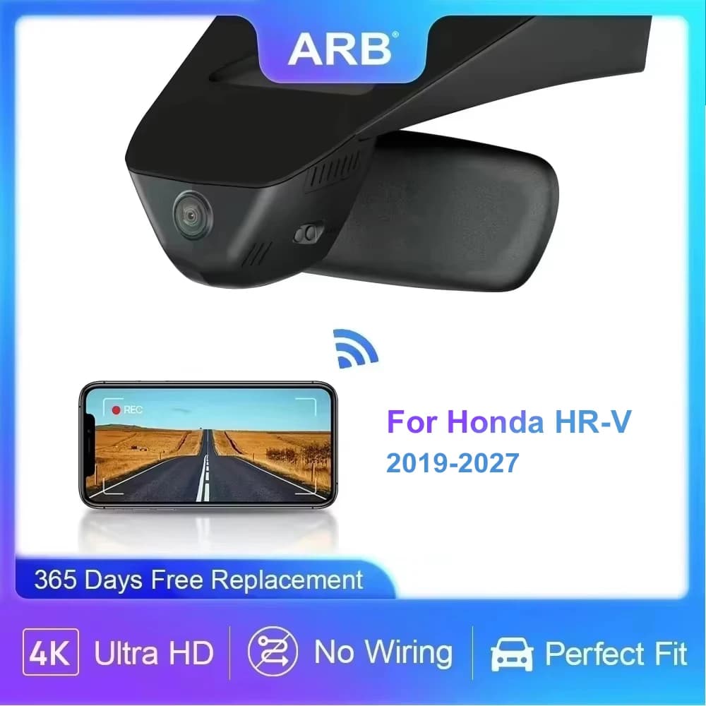 Dash Cam for Honda HR-V 2019 - 2025, for ZR-V and:Ny1 2023 - 2026, DVR camera for auto style ARB OEM, WIFI and APP connection