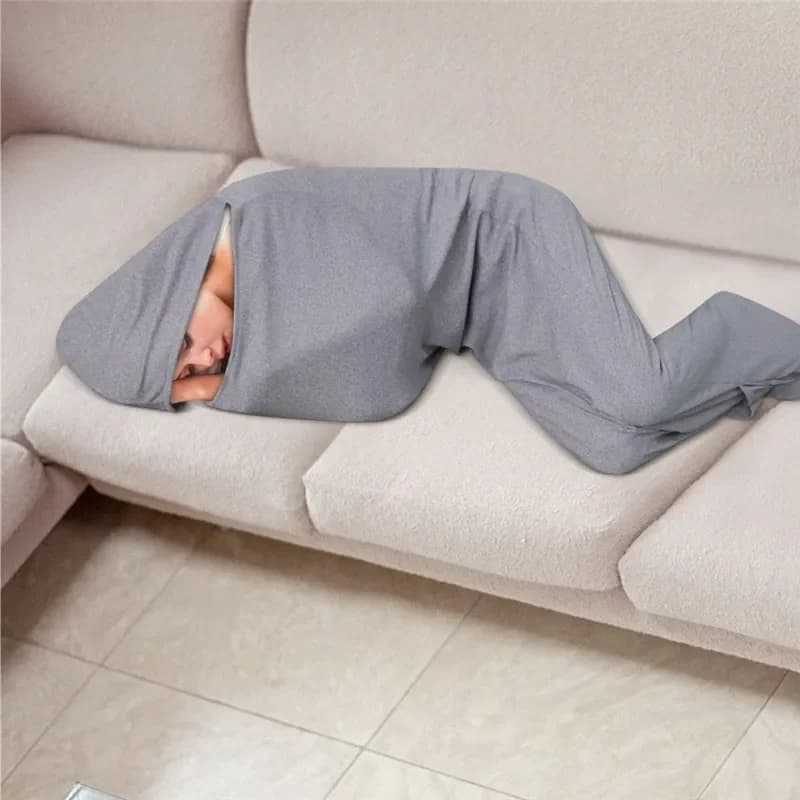 Nuovo sacco a pelo confortevole da 140/150/170/185 cm per adulti e bambini, coperta a compressione da viaggio, stile busta, per campeggio ed escursionismo