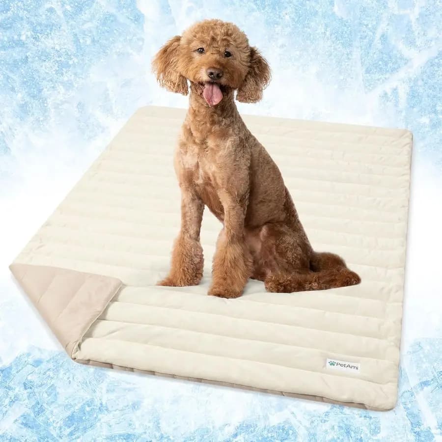 Refrigerating Mat for Dogs, Premium Refreshing Cover for Cats and Pads, Refreshing Mat for Internal Cats, QMAX Refrigerant Cover