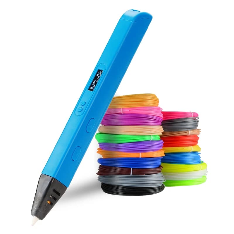 3D Penna RP800A FAI DA TE Scribble Penna Con Display OLED Generazione 3D Disegno A Penna per Scarabocchi di Arte del Mestiere Che Fanno e Di Natale regali