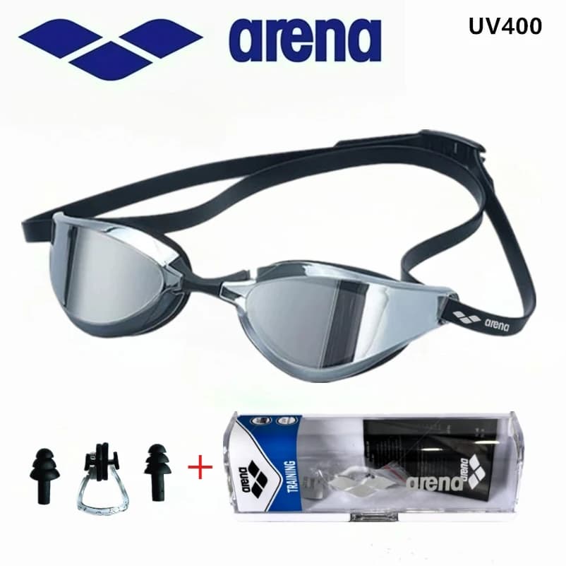 ARENA Professional Swimwear, Waterproof, Anti-fog, High Definition, UV400, for Competition and Training