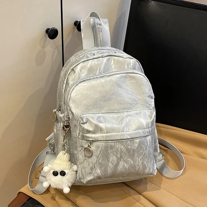 Mini zaino per le donne 2024 Fashion Multi functional Chest bag ragazze adolescenti piccolo Bagpack zaino da scuola per studenti leggero