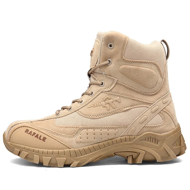 Men Tactical Boots New Army Boots Climbing Hiking Shoes Men Boots High-top Desert Tactical Boots Outdoor Ankle Work Safty Women