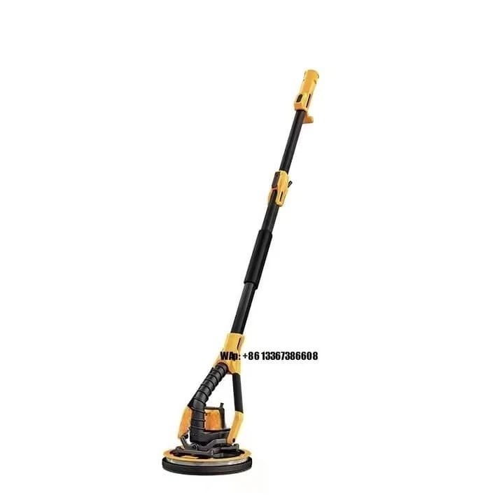 Levigatrice Elettrica a Doppia Lampada con Asta Lunga, Smerigliatrice con Carta Vetrata e Stucco 220V