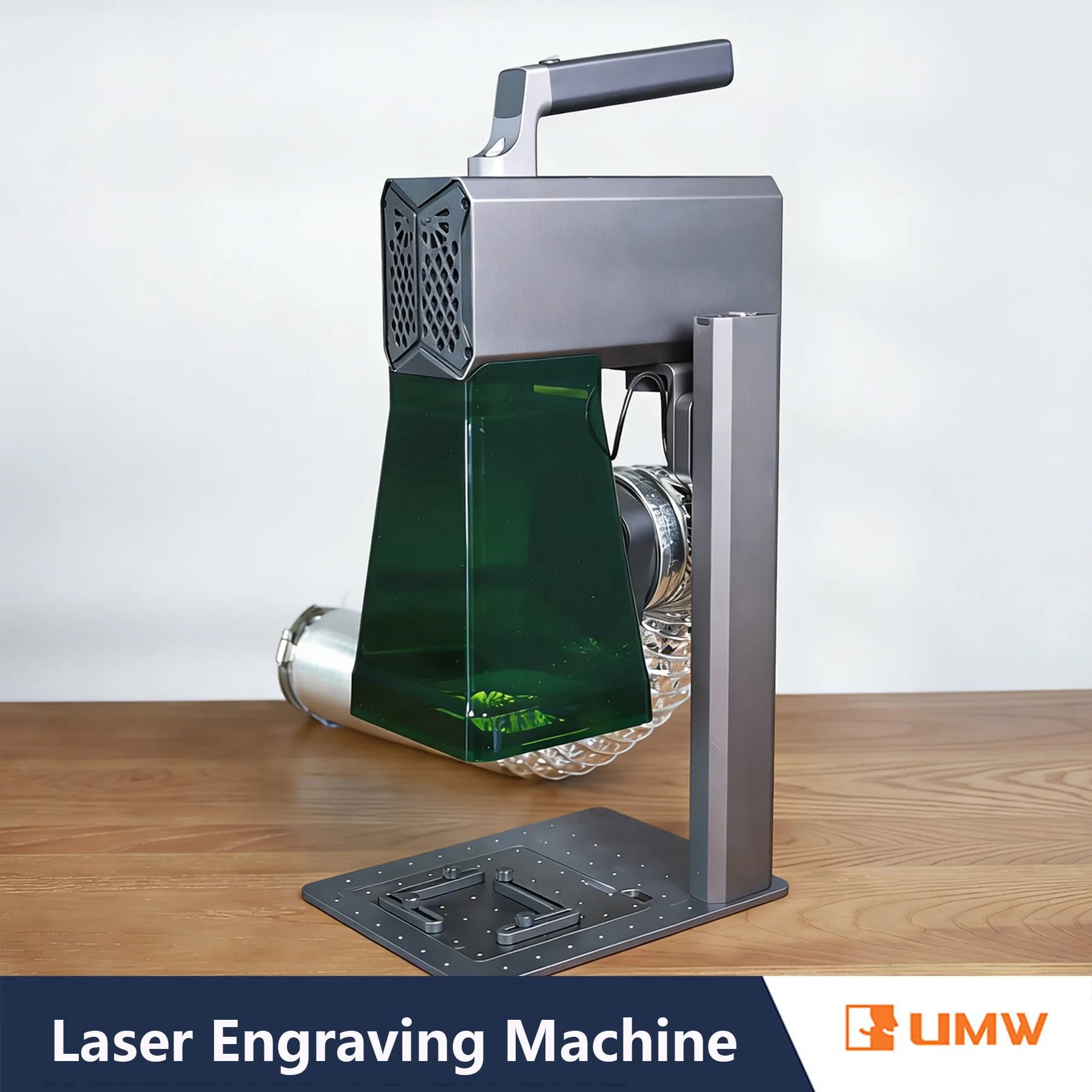 20W Portable Laser Engraver, Fast Engraving Speed, Multi-Material, for Logo on Wood, Leather, Acrylic, Beginner Engraving Machine, Easy to Use