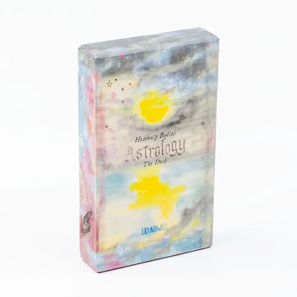 Heavenly Bodies 51Pcs Astrology Oracle Cards Deck for Fate Divination & Fortune Telling 10.4x6.1cm Board Game for Party Fun