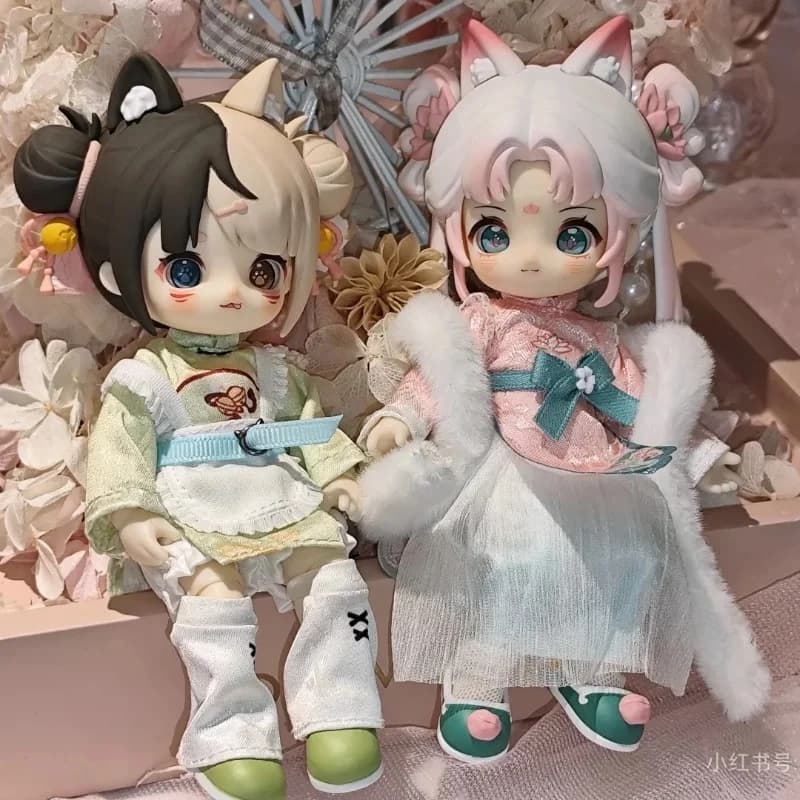 Nagi Beast Bjd Doll Blind Box Quarta Generazione Xiaoyao Tour Mobile Giunti 15 cm Action Figures Giocattoli Sorpresa Mistero Box Regalo