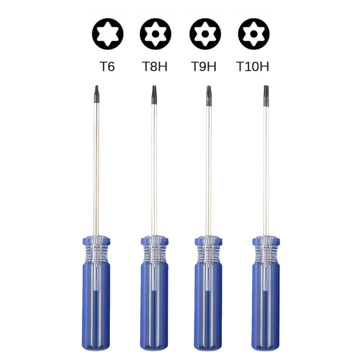1/4PCS Precision Screwdriver Set Magnetic Screwdriver For Wireless Controller Torx6 T8 T9 T10 Screwdrivers Hand Tools