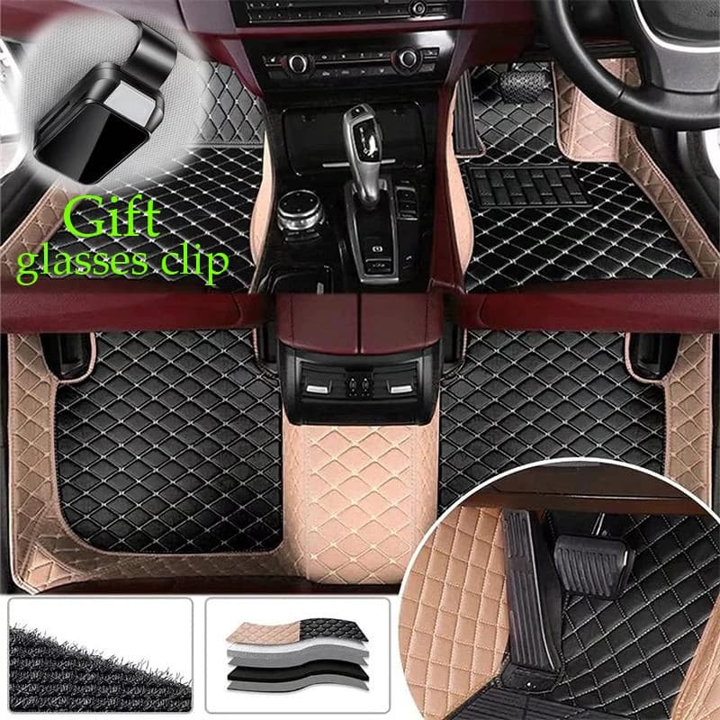 Tappetini Auto Personalizzati per ROX Polestones 01/JiShi/ADAMAS 2023-2026 SUV 6/7 Posti, Tappeti per Tutte le Stagioni, Guida a Sinistra/Destra