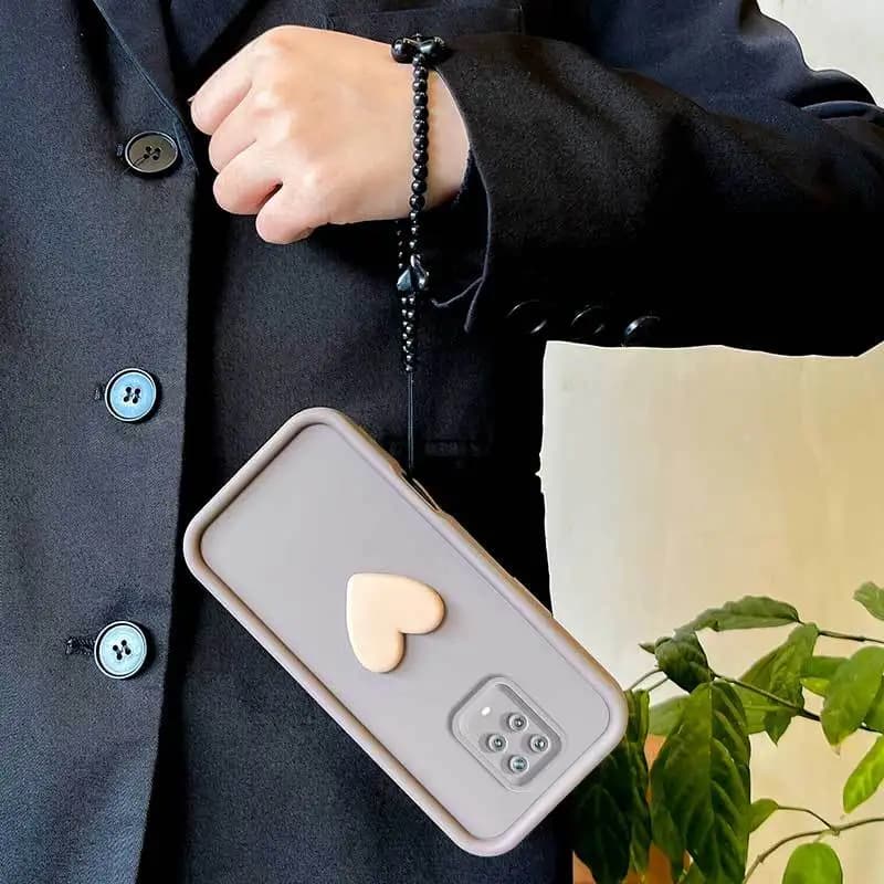 3pcs( Phone Case+Black Lanyard+Stand) Suitable for Redmi Note 9S/Note 9 Pro Max/Note 9 Pro/Note 9/Note 9T Phone Case Cover