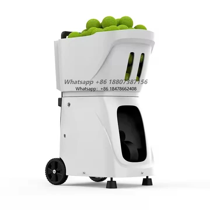 Macchina Lanciapalle Newchance PT MINI per Tennis, Uso Interno/Esterno, Lanciatore Sportivo Portatile per Allenamento