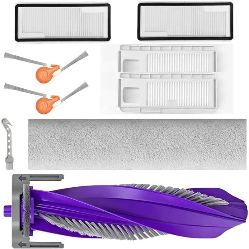 【NEW PRODUCTS TO BE RELEASED IN 2026 】For NARWAL Flow 2 Robot Vacuum Cleaner Accessories Kit 9 Packs Replacement Main Side Rolle
