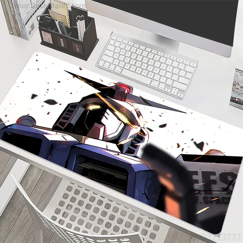 Tappetino per mouse Mechanical Warrior RX-78-2 G-gundam Tappetino per tastiera in gomma per giochi professionali per PC Tappetino per mouse da scrivania Notbook