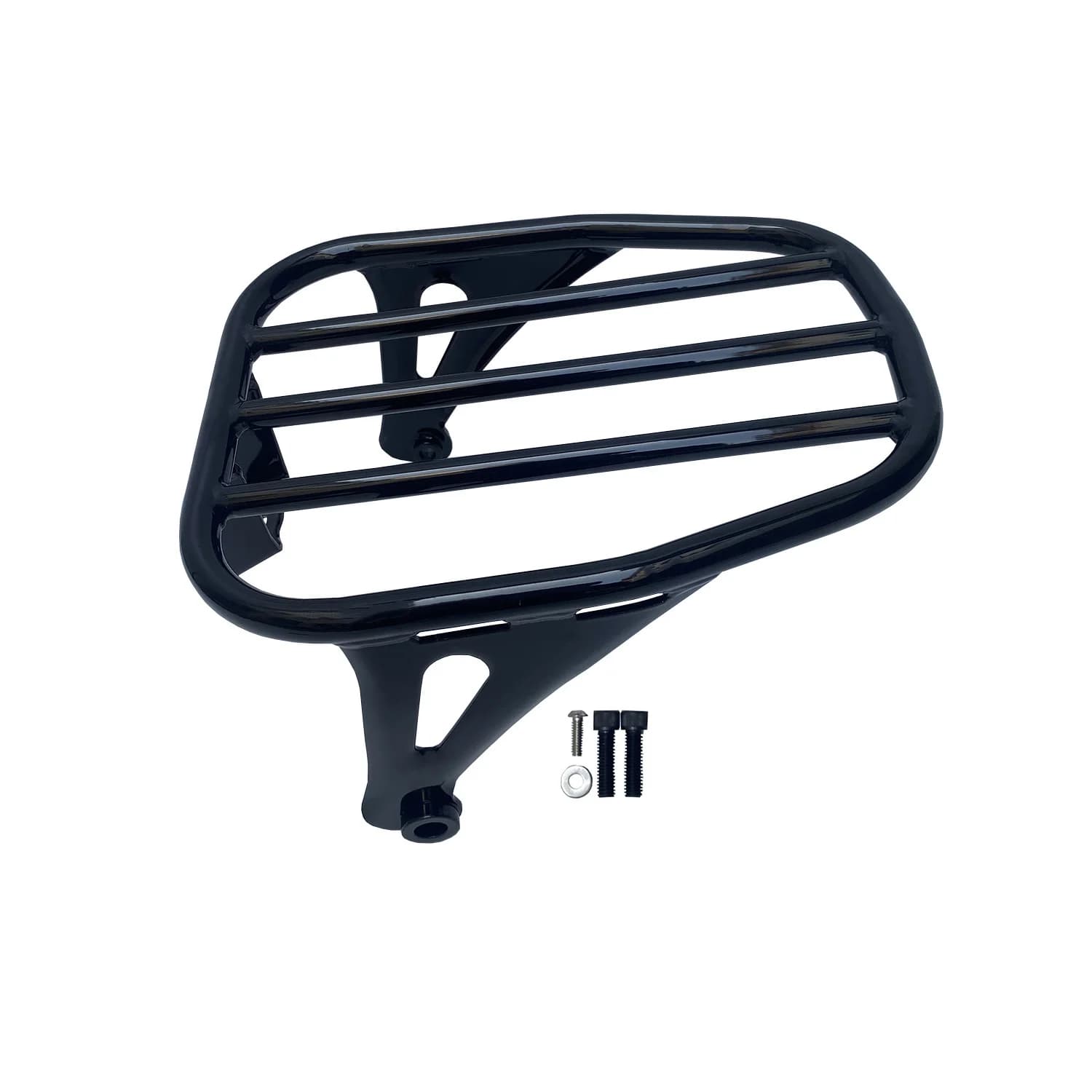 Supporto per Portapacchi Nero per Harley Softail Slim 2018-2021 e Street Bob 2018-2025