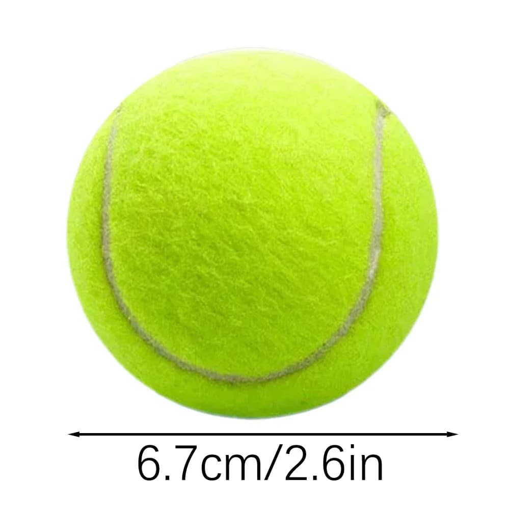 10C%Tennis Balls With Mesh Carry Bag Practice Ball High Elasticity Pet Dog Playing Balls Outdoor Sports For Tennis Training