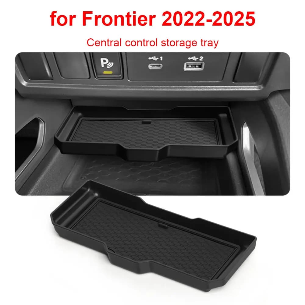 Auto Central Console Organizer for Nissan Frontier Accessories 2022-2025 Interior Store Accessories