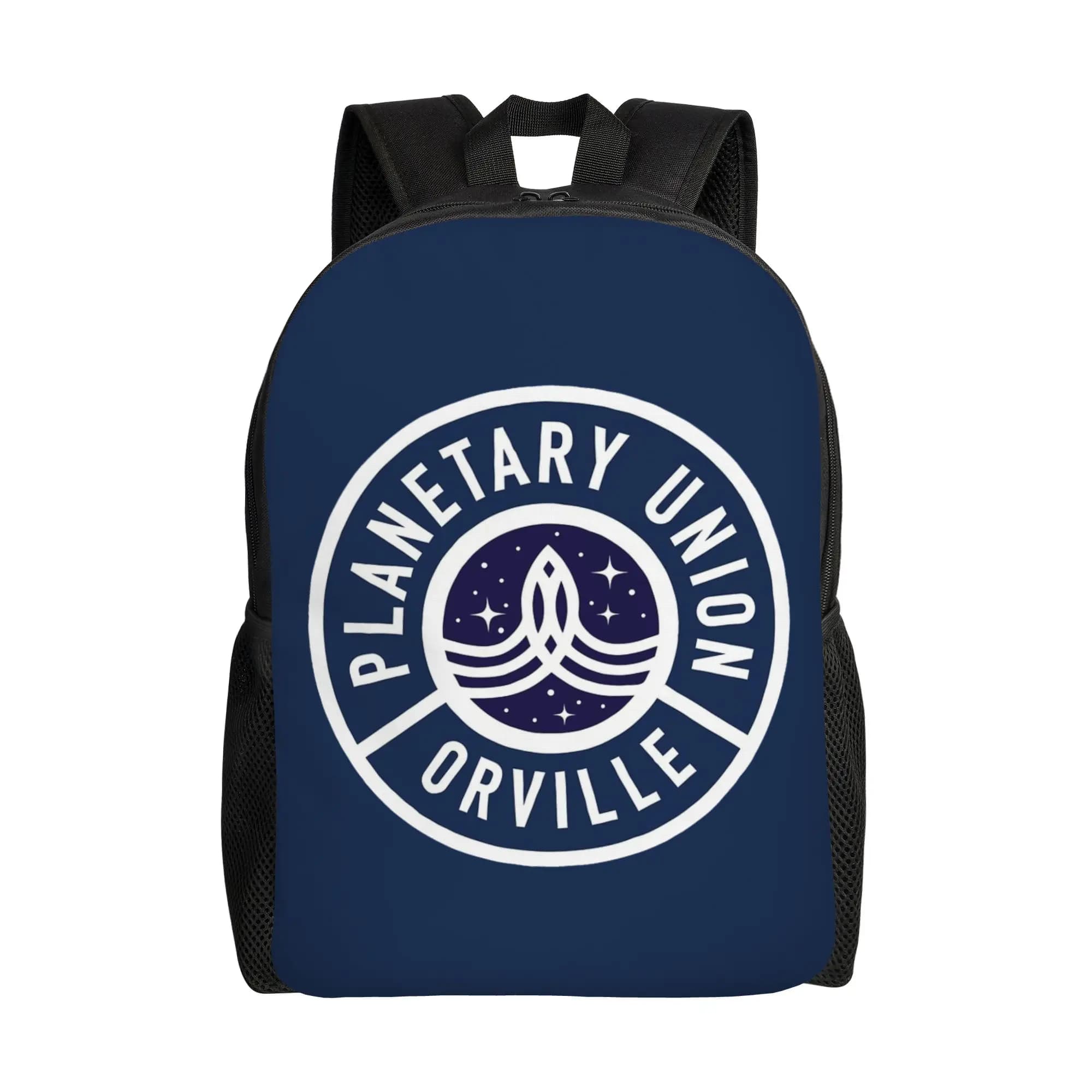 Zaino The Orville Planetary Union Stars Treks per uomo, donna, adolescente, scuola superiore, escursionismo, viaggio, borsa da giorno, borsa per laptop in tela
