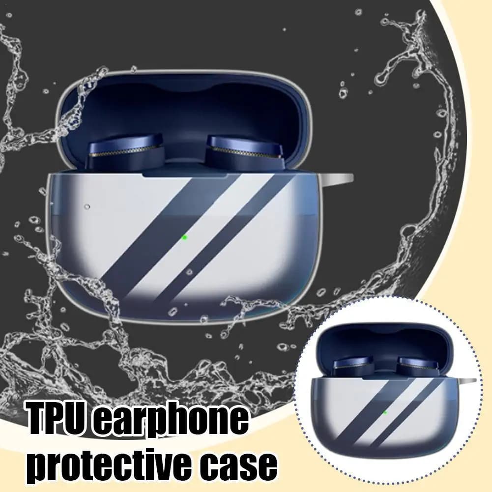 Per B&W Pi8 Pi6 HiFi Bowers e custodia protettiva Spaceman Anti-caduta in morbido silicone Auricolari Bluetooth senza fili da trasporto