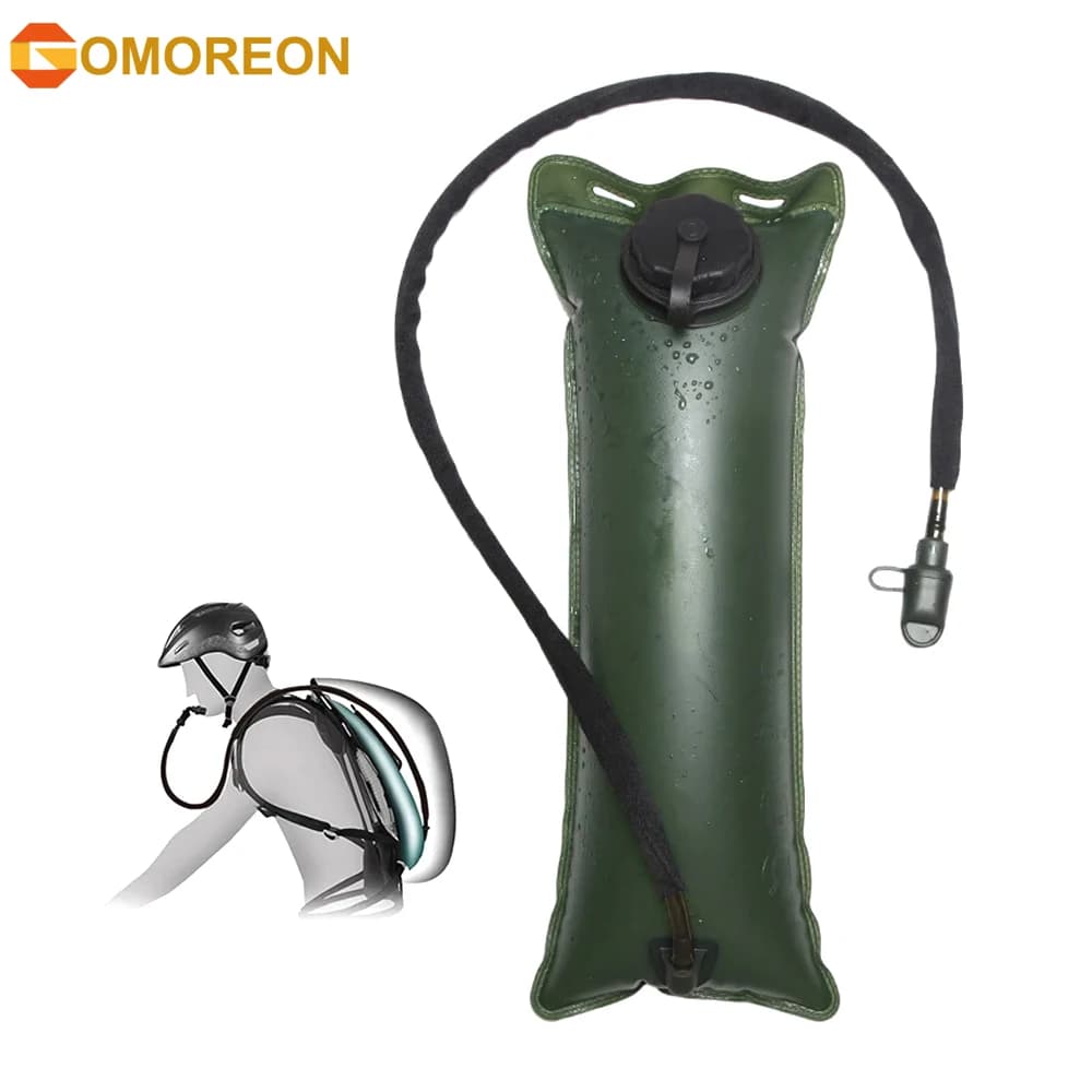 Moisturizing bag, 3-liter water bag for trek backpack bag for leak-proof water tank conservation, water bag hydration pack without BPA
