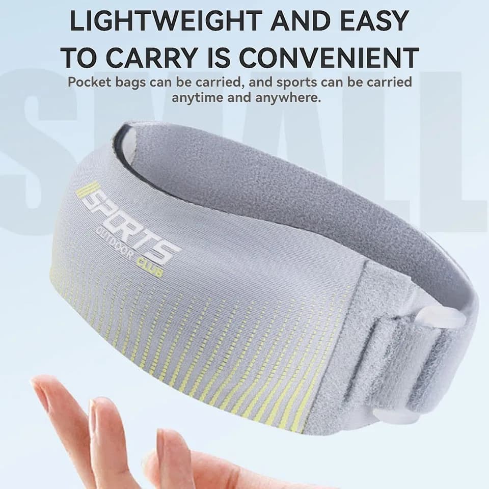 1Pcs Adjustable Sports Knee Pads Patella Strap Compression Knee Sleeve Outdoor Running Shock Absorption Jump Rope Unisex