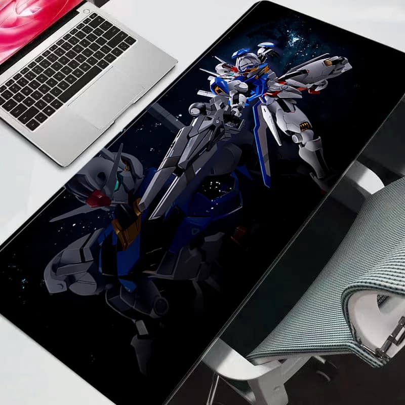 Gaming Gundam Mouse Mat, New Computer and Laptop Keyboard Mat, Large Rubber Anti-slip Mat, Table Carpet