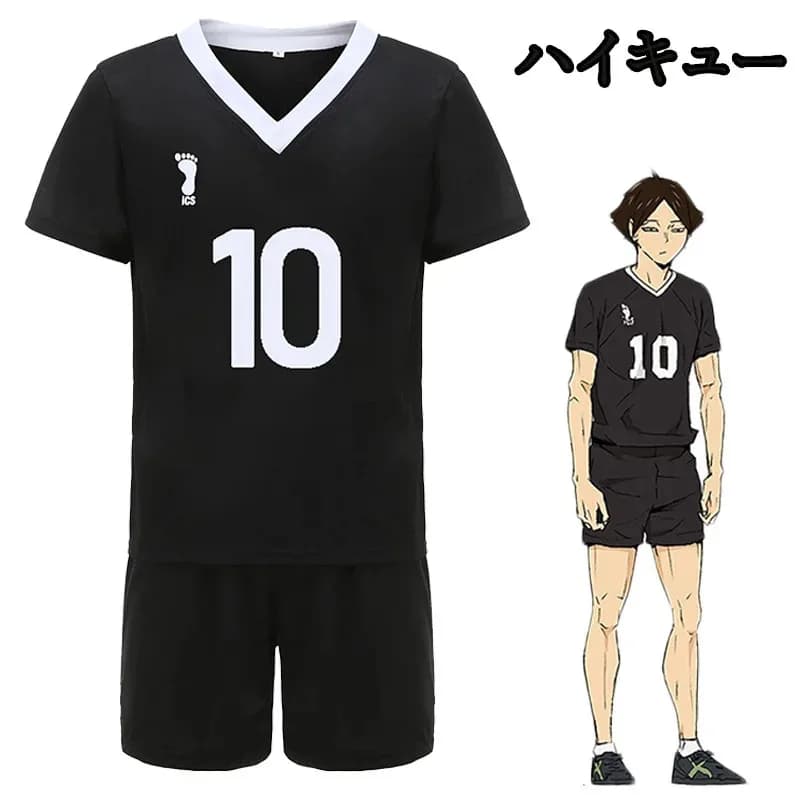 Anime Haikyuu Atsumu Miya Osamu Costume Cosplay Camicia Rintaro Suna Abbigliamento sportivo Inarizaki Uniforme della squadra scolastica S;5'B