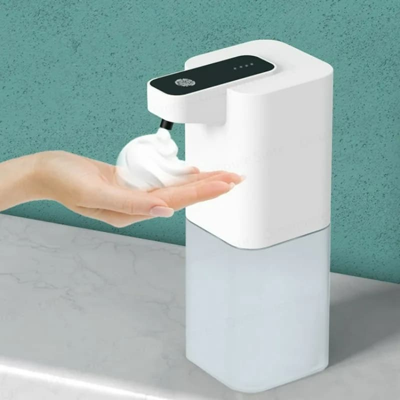 Dispenser automatico di sapone Disinfettante per le mani in schiuma con rilevamento a infrarossi Dispenser di sapone per le mani schiumogeno touchless per bagni domestici