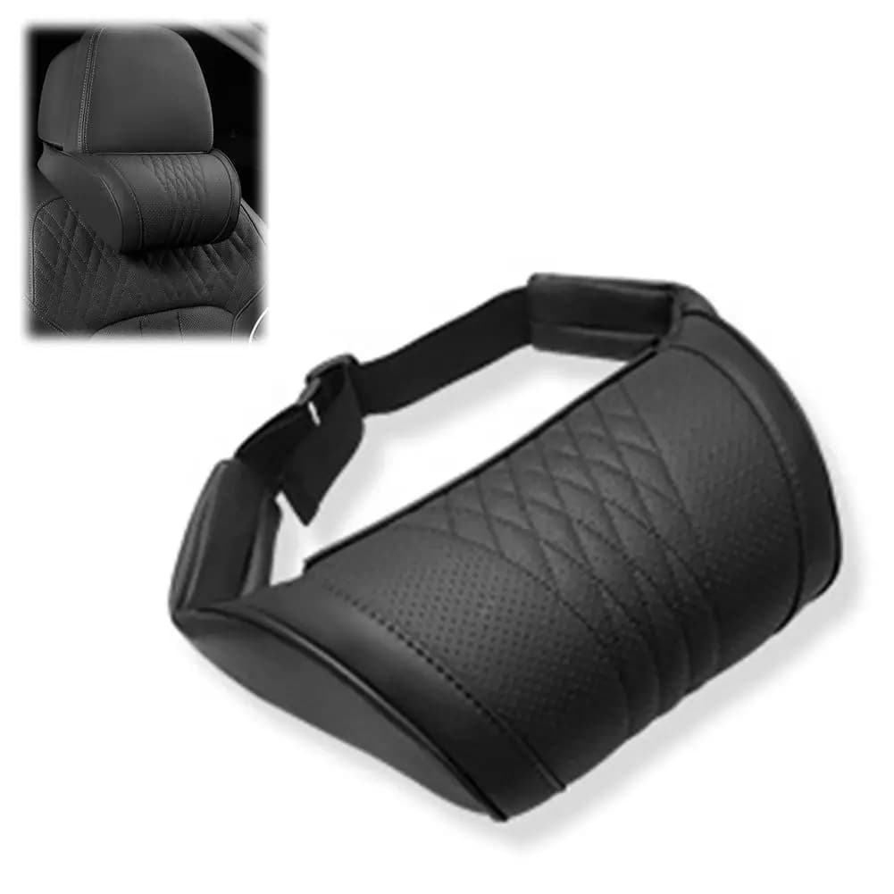 1/2PCS Car Neck Pillow Headrest Cushion Ergonomic Support Breathable Pad For Driving Pain Relief Interior Accessory