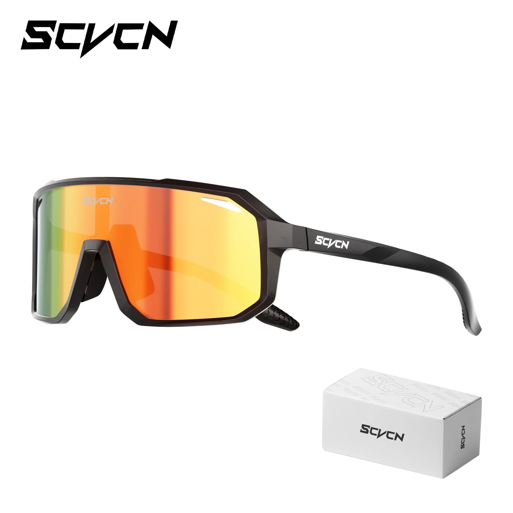 SCVCN HOT MTB Occhiali da ciclismo per uomo Donna Sport all'aria aperta Corsa Drving Occhiali da sole UV400 Occhiali da bicicletta per bici da corsa su strada