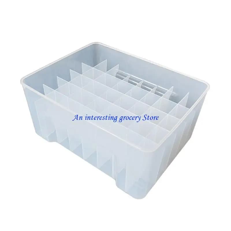 652D 40 Grid Plastic Box Fishing Equipment Box Fishing Box Leafed Organizers Squid Jig Esche Rigid for