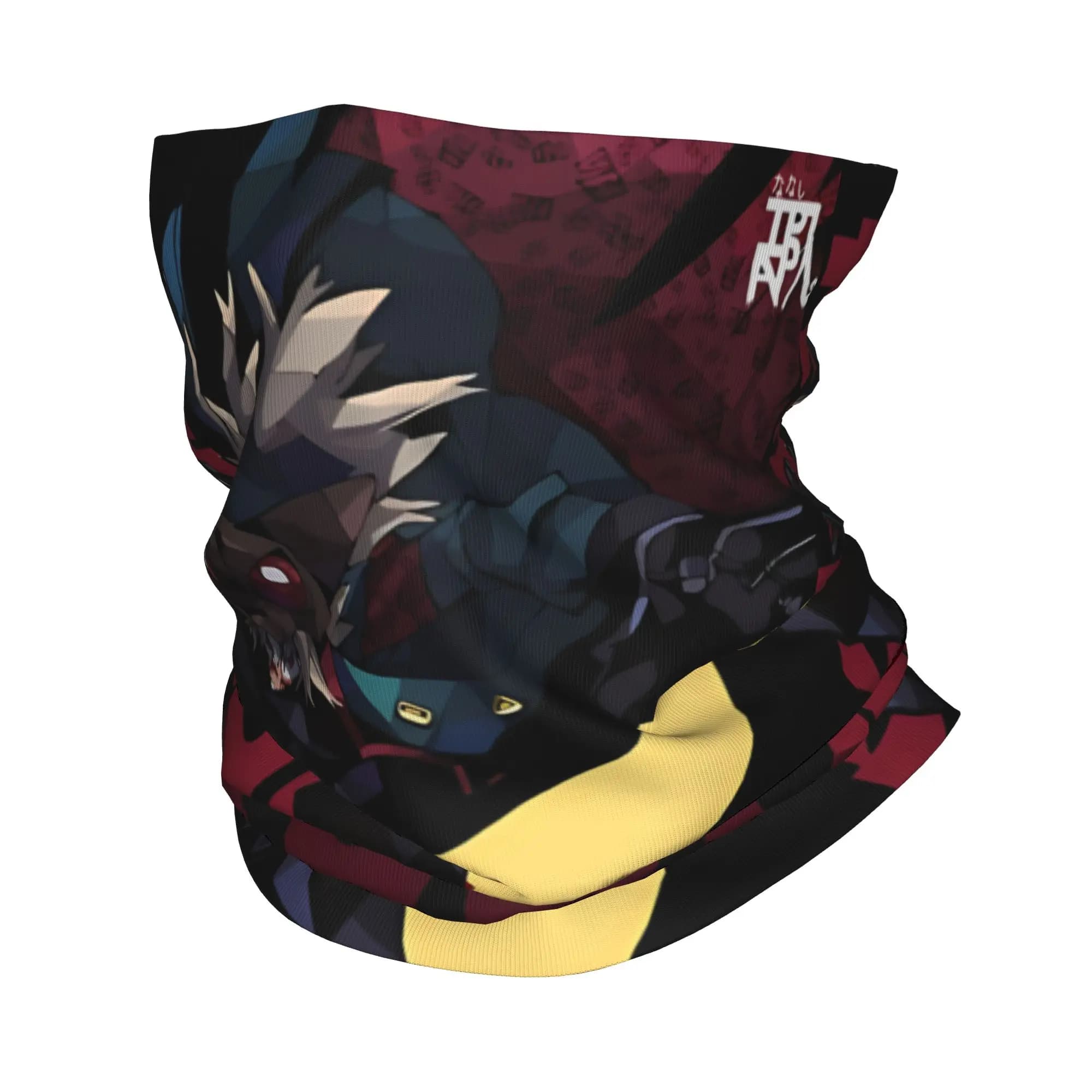 Bandana Multifunzionale Gachiakuta Rudo Surebrec Manga, Sciarpa Stampata, Maschera per il Viso, Accessorio da Pesca Unisex per Adulti, Invernale