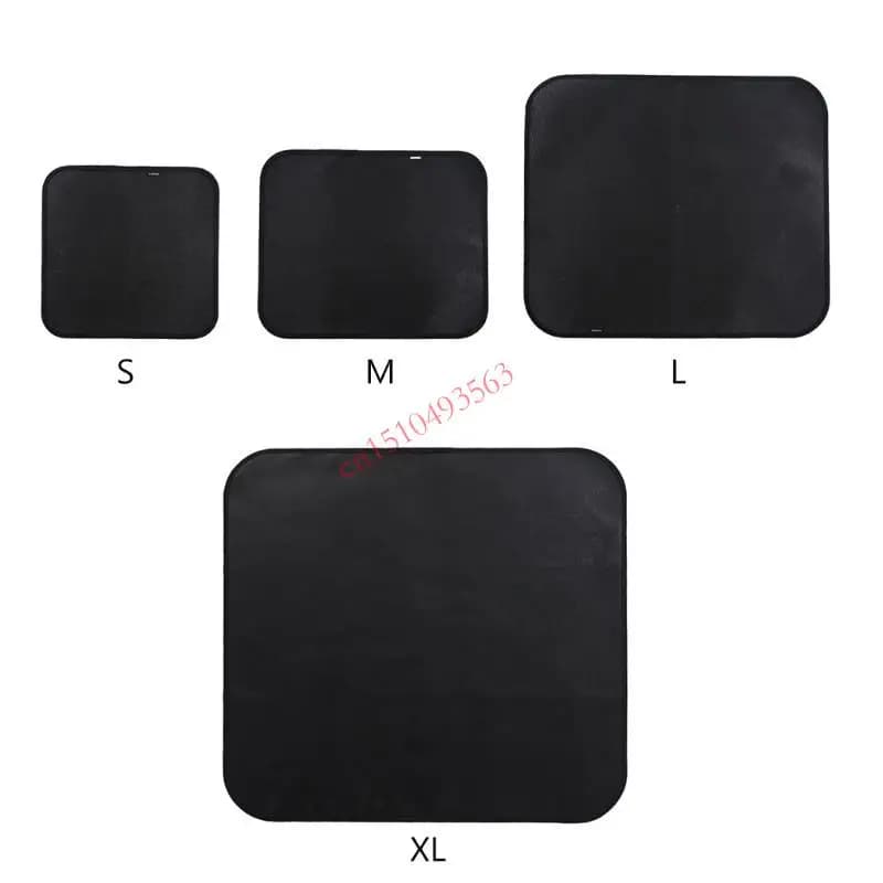 S/per M/L/XL Tappetino protettivo ignifugo per barbecue Tappetino da campeggio esterno per cuscino isolante protezione 448C