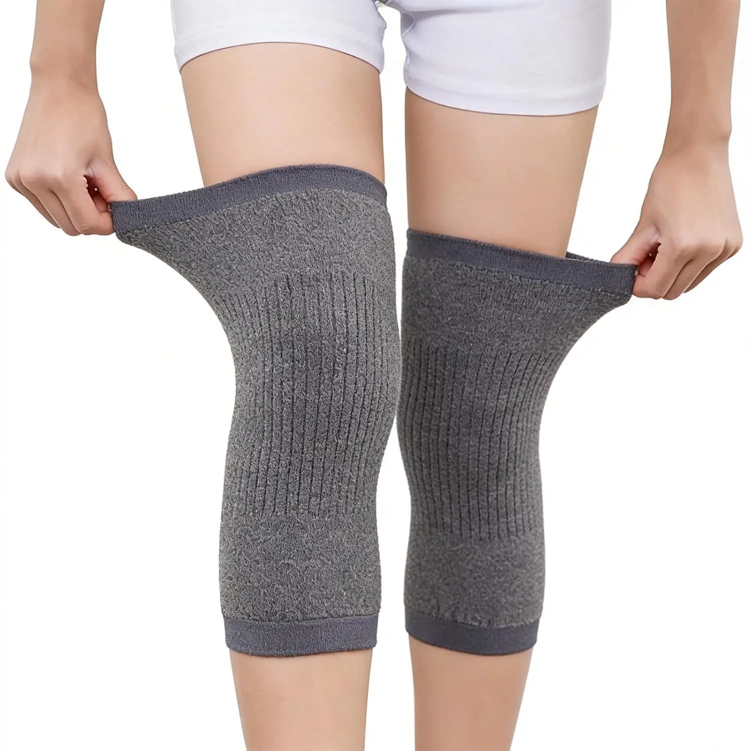 Knee Sleeves,Lightweight Thin Knee Sleeves for Knee Pain Relief, Knee Warmers Knee Brace Undersleeve Dancer Knee Pads, Daily Use