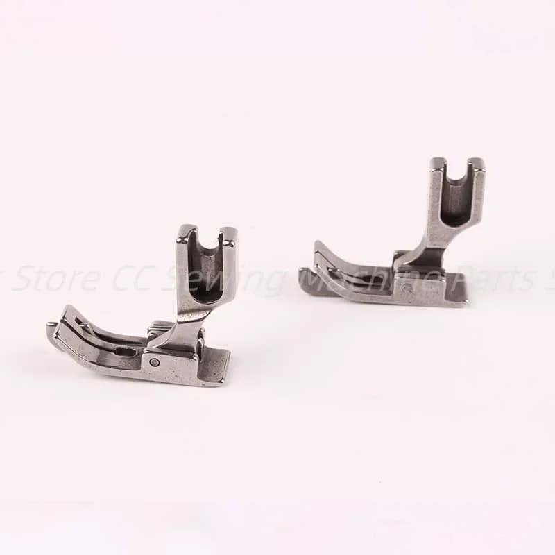 1/32 3/32 5/32 1/16 3/16 5/16 1/8 3/8 1/4 1/2 SP-18 SP-18L Piedino in metallo per macchina da cucire industriale ad ago singolo