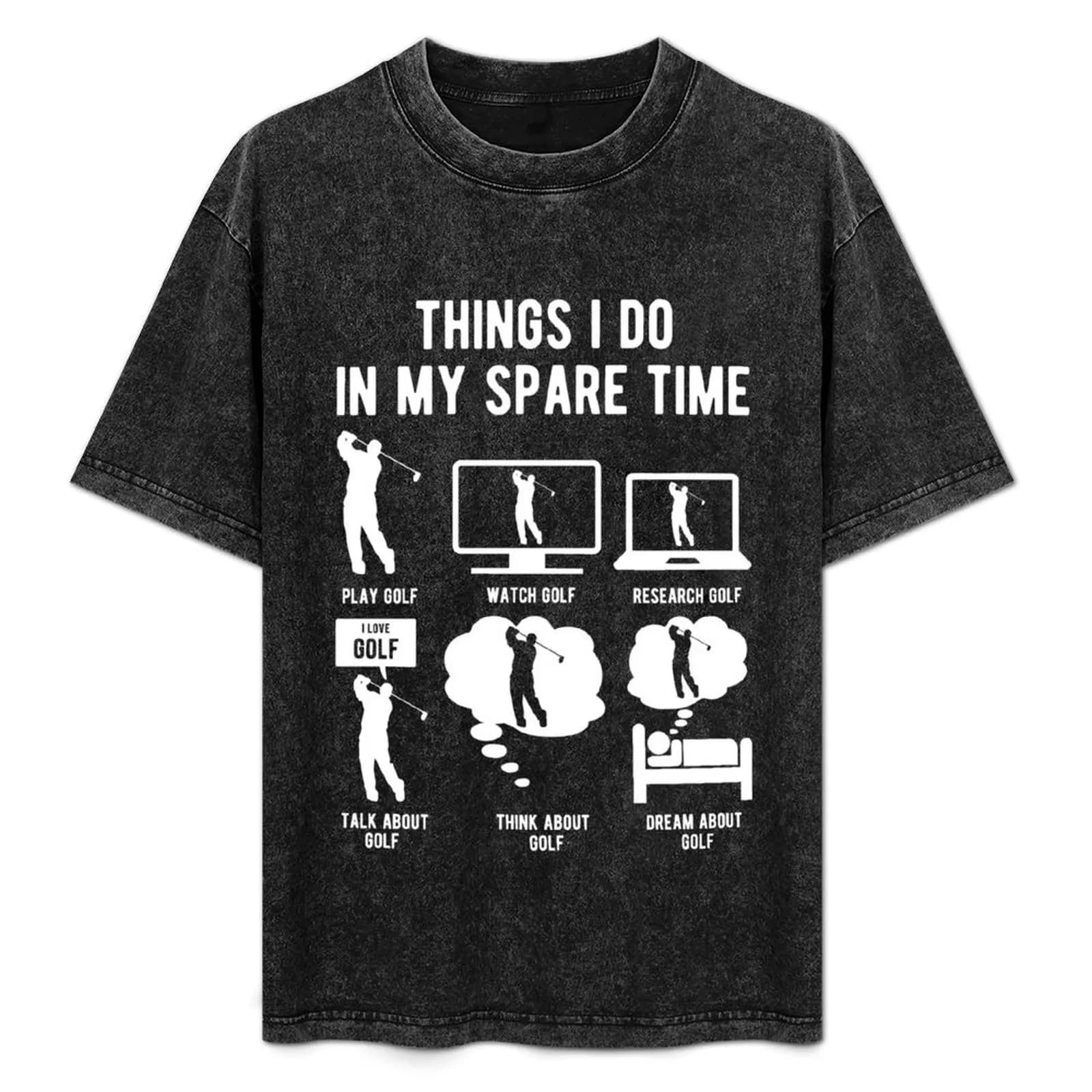 Cose che faccio nel tempo libero - T-shirt GOLF Plus Size ad asciugatura rapida per lo sport
