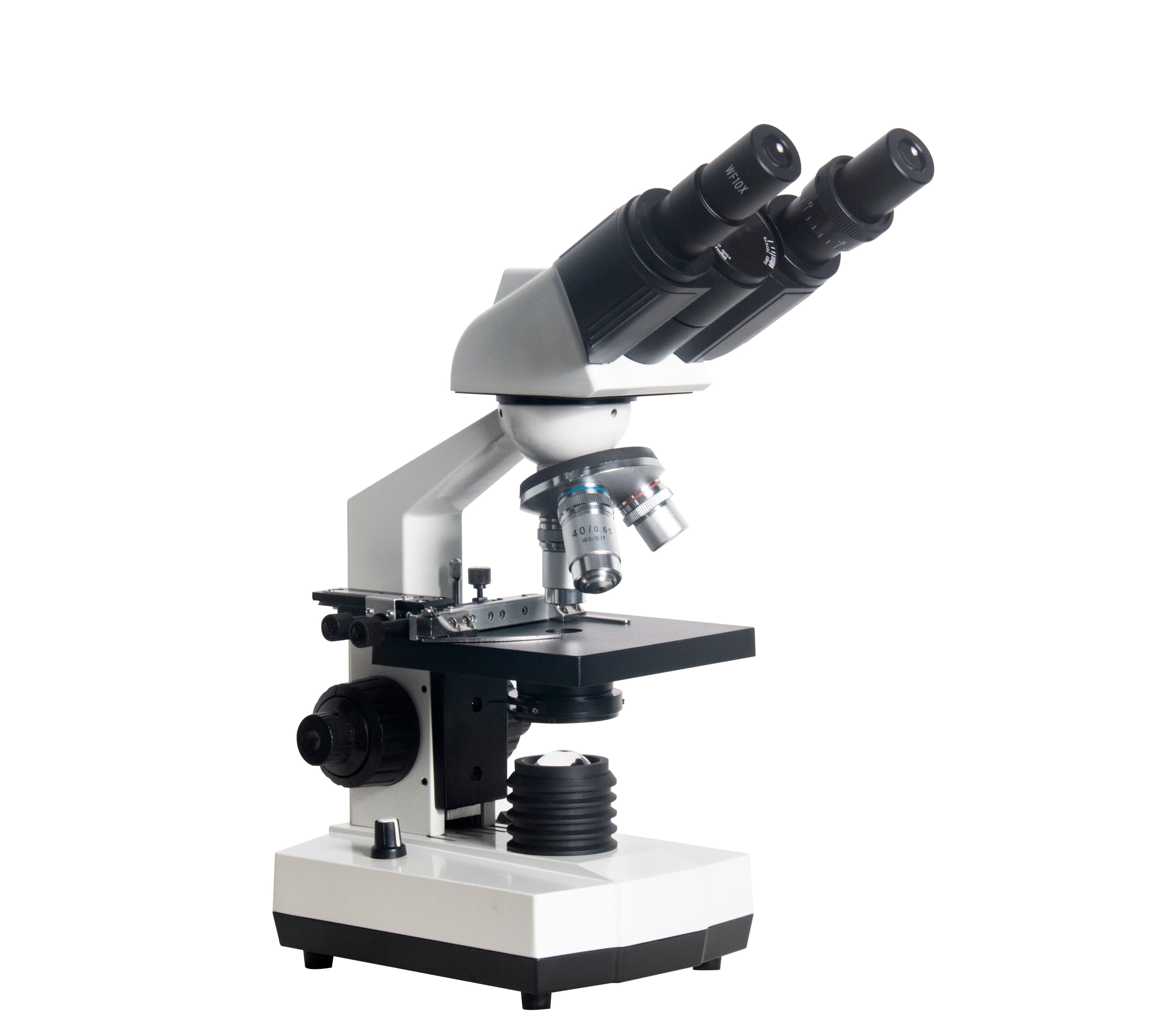 Microscopio biologico binoculare da laboratorio Microscopio per ricerca chimica batterica Moltiplicatore 1600x ad alta definizione