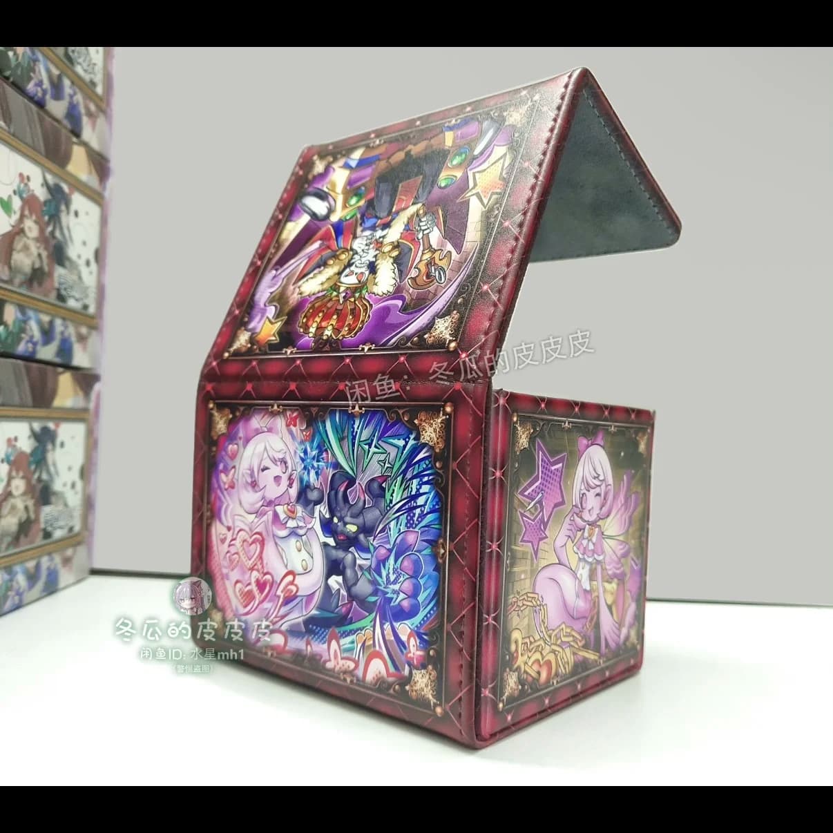 Nuovo Yu-Gi-Oh! Scatola Porta Carte da Gioco a Tema Dark Mimic LV3 OCG DTCG PTCG WS TCG, Scatola Porta Carte da Collezione Dark Mimic LV1, Giocattolo