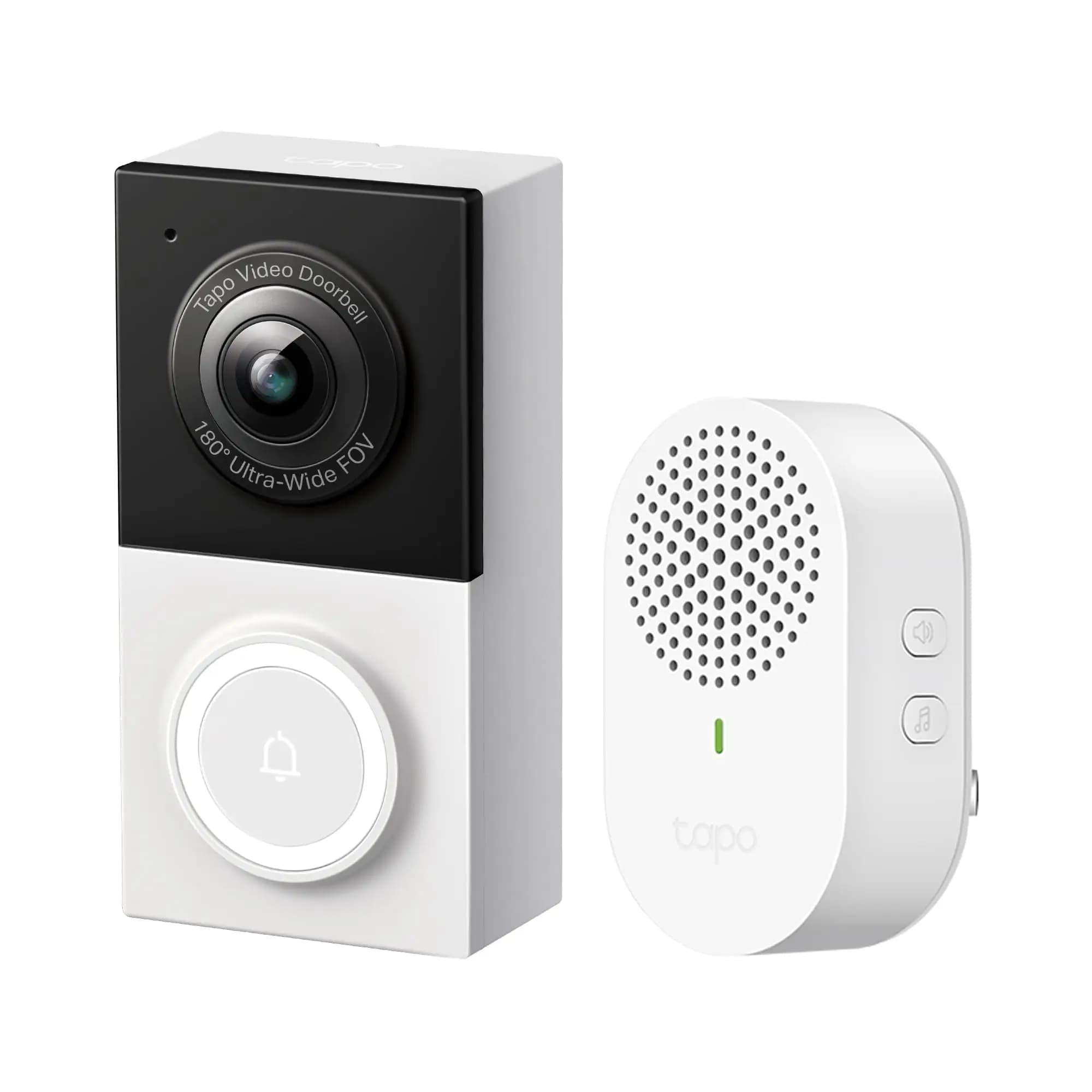 Campanello con Telecamera Cablata 2K, Audio Bidirezionale, Visione Notturna a Colori, Rilevamento Pacchi