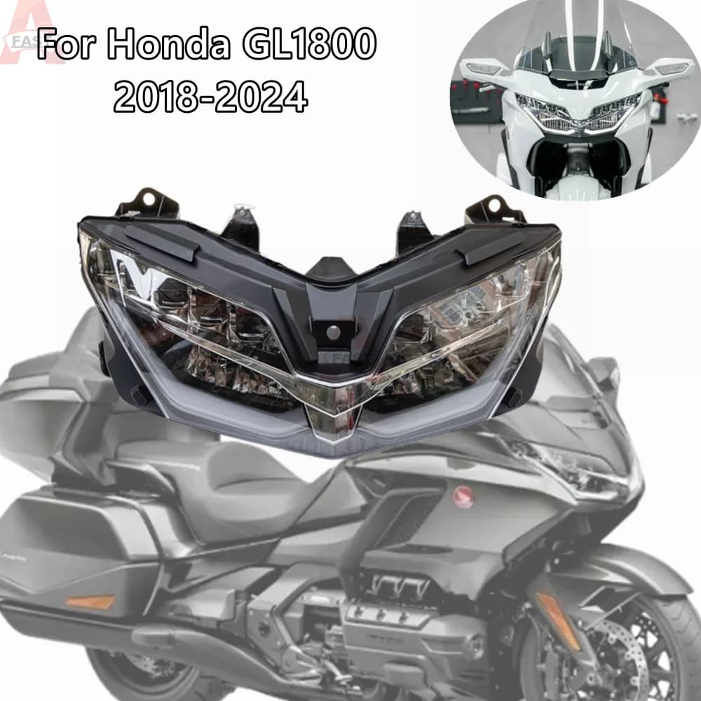 Size For 2018 - 2024 Honda Goldwing GL1800 Motorcycle Lighthouse GL 1800 2019 2020 2021 2022Gold Wing Head Front Light